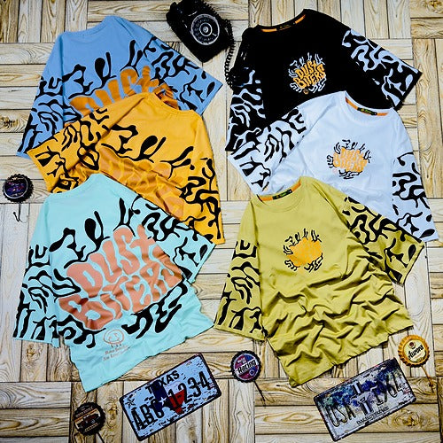 Dust Bitters Oversized Drop-Shoulder Tees