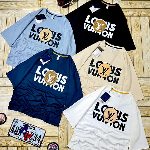 LV Oversized Drop-Shoulder Tees